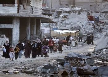 গাজা শহর সম্পূর্ণ খালি করার নির্দেশ দিয়েছে ইসরায়েল