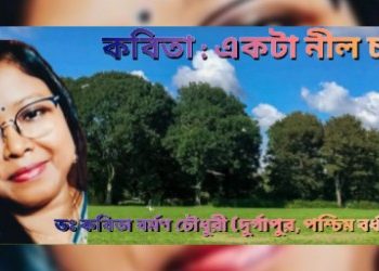 কবিতা : একটা নীল চাই