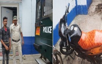 এক বাইক চোরকে হাতেনাতে ধরল কাটোয়া থানার পুলিশ