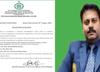 সন্দীপ ঘোষের আমলে আর্থিক অনিয়মের তদন্তে ৪ পুলিশকর্তাকে নিয়ে সিট গঠন করল রাজ্য, ‘আরজি কর কান্ড ধামাচাপা দেওয়ার চেষ্টা’ : বলছে বিরোধীরা