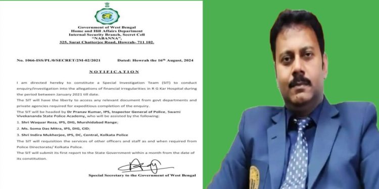 সন্দীপ ঘোষের আমলে আর্থিক অনিয়মের তদন্তে ৪ পুলিশকর্তাকে নিয়ে সিট গঠন করল রাজ্য, ‘আরজি কর কান্ড ধামাচাপা দেওয়ার চেষ্টা’ : বলছে বিরোধীরা