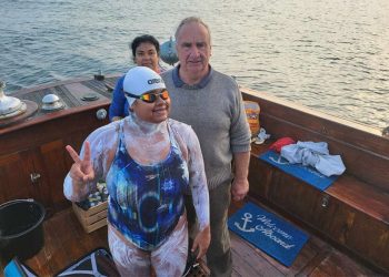 সপ্তসিন্ধুর পঞ্চম সিন্ধু জয় করে তাক লাগিয়ে দিলেন বিশ্ববন্দিতা বঙ্গ তনয়া সায়নী