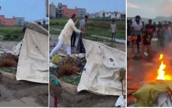 দিল্লির পর গাজিয়াবাদে বাংলাদেশি অনুপ্রবেশকারীদের পিটিয়ে ভাগালো হিন্দু সংগঠন