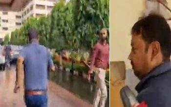 রুদ্ধশ্বাসে ছুটছে পুলিশ, পিছন থেকে উঠছে ‘ধর ধর’ রব, কলকাতা পুলিশের ‘মিডিয়া ভীতি’র ভিডিও ভাইরাল