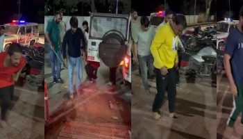 সুরাটে গণেশ পূজা প্যান্ডেল পাথরবাজি, ২ কিশোরসহ ২৮ জনকে গ্রেপ্তার করেছে পুলিশ, চললো বুলডোজার