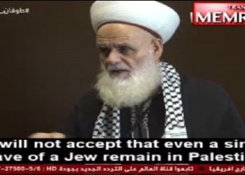 ইহুদিদের “ফিলিস্তিন” রাষ্ট্রে বসবাস করতে দেওয়া দূর মরতে দেওয়া হবে না বলে হুঁশিয়ারি দিয়েছেন ইসলামিক স্কলার শেখ মুহাম্মদ কাদ্দুরা