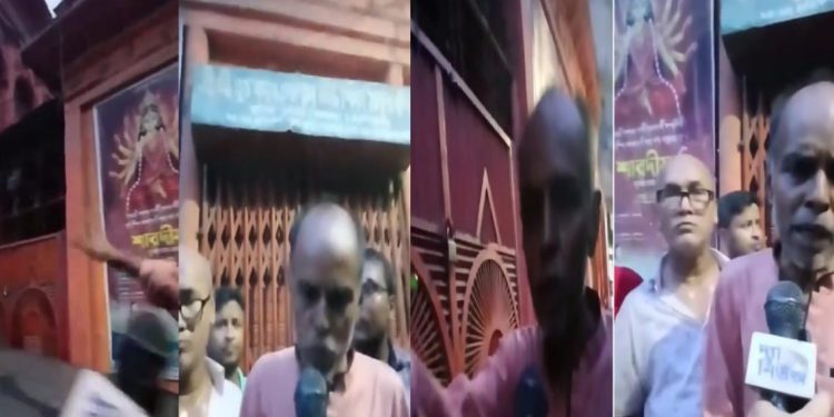 ঢাকার শতাব্দী প্রাচীন কালীমন্দির গায়ের জোরে দখল করে নিল বিএনপির জঙ্গি নেতা মান্নান