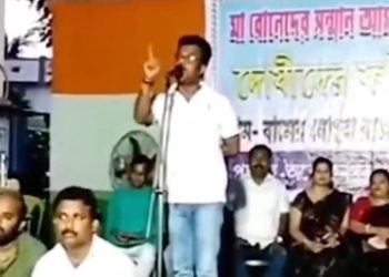 মমতা ব্যানার্জির কুৎসা করলে প্রতিবাদীদের মা বোনের ছবি বিকৃত করে টাঙিয়ে দেওয়ার হুমকি দিলেন তৃণমূল নেতা