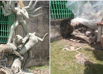 সন্দেশখালীতে অসম্পূর্ণ দুর্গাপ্রতিমা ভাঙচুর, ‘বাংলাদেশী সংস্কৃতি, তৃণমূলের ভোটব্যাঙ্ক তাই দোষীদের পুলিশ গ্রেফতার করবে না’ : বললেন শুভেন্দু অধিকারী