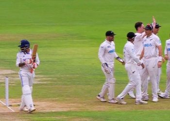 নিউজিল্যান্ডের বিরুদ্ধে প্রথম টেস্টে বেকায়দায় ভারত, কোহলি, সরফরাজ, কেএল রাহুল, রবীন্দ্র জাদেজা শূন্য রানে আউট