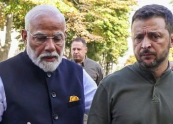 রাশিয়ার সঙ্গে ইউক্রেনের বিরোধ শেষ করার ক্ষমতা একমাত্র মোদীরই আছে : জেলেনস্কি