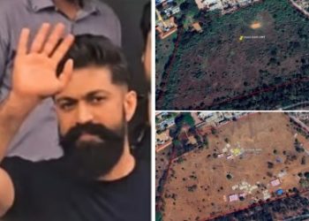 দক্ষিনি সুপারস্টার যশের ‘টক্সিক’ ছবির সেটের জন্য হাজার হাজার গাছ কেটে ফেলায় ক্ষোভ