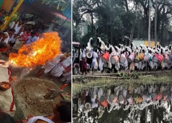 আজও বেহুলা- লখিন্দরের বিবাহ অনুষ্ঠান হয় পূর্ব বর্ধমান জেলার মঙ্গলকোটে