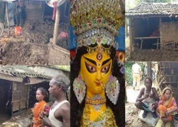 বন্যা কেড়ে নিয়েছে মনের আনন্দ, পুজোর সময়ে চোখের জল ফেলেই দিন কাটছে বর্ধমানের এই গ্রামের বাসিন্দাদের
