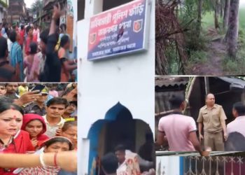 জয়নগরে চতুর্থ শ্রেণীর ছাত্রীর ক্ষতবিক্ষত দেহ উদ্ধার,ধর্ষণ-খুনের অভিযোগ,পুলিশ ফাঁড়ি ভাঙচুর ক্ষিপ্ত জনতার,গ্রেফতার ১৯ বছরের এক যুবক, ফাঁসির দাবিতে বিক্ষোভ