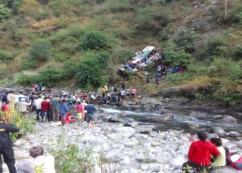 উত্তরাখণ্ডের আলমোড়ায় বাস দুর্ঘটনায় ৩৬ জনের মৃত্যু