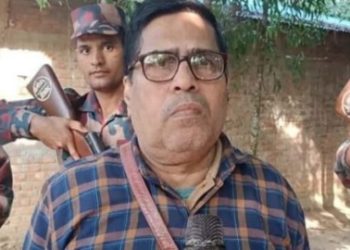 প্রাণ বাঁচাতে ভারতে আশ্রয়ের উদ্দেশ্যে অনুপ্রবেশের সময় বিজিবির হাতে গ্রেফতার চিন্ময় কৃষ্ণ প্রভুর এক ভক্ত