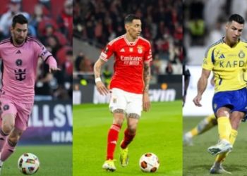 মেসিকে টপকে রোনালদোর রেকর্ড স্পর্শের পথে ডি মারিয়া