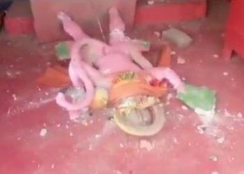 বাংলাদেশ নয়, বীরভূমে ভাঙা হল বজরংবলীর মূর্তি, তীব্র প্রতিবাদ জানালেন শুভেন্দু