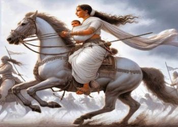 ব্রিটিশ ঔপনিবেশিক শাসনের বিরুদ্ধে বীরত্বপূর্ণ প্রতিরোধের প্রতীক হয়ে আছেন হিন্দু বীরাঙ্গনা ঝাঁসীর রাণী লক্ষ্মী বাঈ