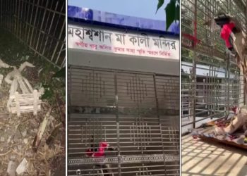 কোথাও প্রতিমা ভাঙচুর ও মন্দির দখলের ষড়যন্ত্র, কোথাও হিন্দু বাড়িতে হামলা, হিন্দু নির্যাতন অব্যাহত বাংলাদেশে