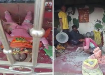 বজরঙ্গবলীর প্রতিমা ভাঙচুরকারীদের না ধরে মেরামতি করে ধামাচাপা দেওয়ার চেষ্টা করছে সিউড়ি থানার ওসি : শুভেন্দু অধিকারী, ‘গরুর দুধ মুখ্যমন্ত্রী খান, হিন্দুরা কেন লাথি খাবে ?’ : প্রশ্ন তরুণ জ্যোতির