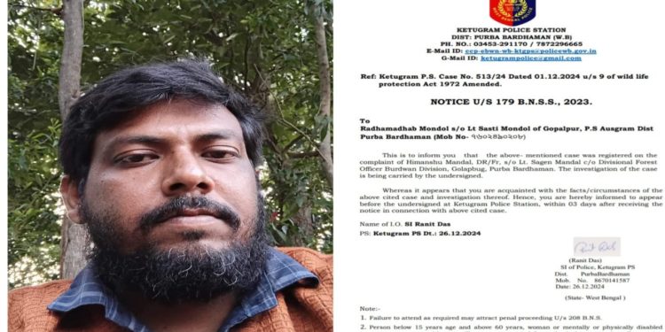 দশ হনুমানের খুনির শাস্তির দাবি জানানো পশুপ্রেমীকে হয়রনি করার অভিযোগ উঠল কেতুগ্রাম থানার পুলিশের বিরুদ্ধে