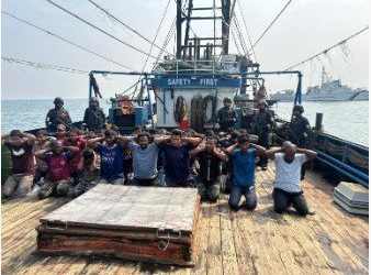 শ্রীলঙ্কা হয়ে ভারতীয় ভূখণ্ডে অনুপ্রবেশকারী ৭৮ বাংলাদেশি জেলেকে পাকড়াও করল ভারতীয় কোস্টগার্ড