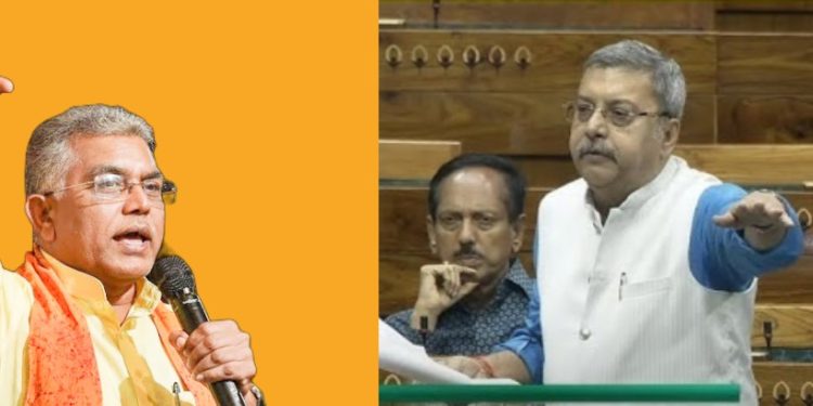 ‘যেখানেই নামাজ পড়া হয় সেই জায়গা ওয়াকফ সম্পত্তি’ : তৃণমূলের কল্যাণের দাবি, ‘তাহলে কল্যাণের বাড়িও ওয়াকফ সম্পত্তি হতে হয়’ : কটাক্ষ দিলীপের