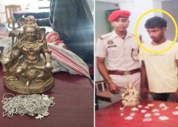 আসামের ‘বাবা অগ্নিনাভ’র পবিত্র সোনার মূর্তি চুরি করেছে বাংলাদেশি আরিফ আলি