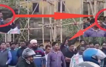 শুভেন্দুকে নিশানা করে “জালি হিন্দু হাটাও, দেশ বাঁচাও” শ্লোগান উঠল পূর্ব মেদিনীপুরের হেঁড়িয়া বাজারে