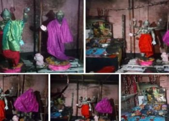 ঢাকার ইসকন মন্দিরে আগুন লাগালো মুসলিমরা