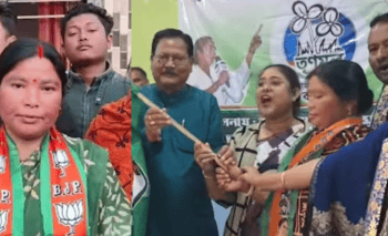 প্রলোভন দেখিয়ে বিজেপির পঞ্চায়েত সদস্যাকে দলে যোগদান করানোর অভিযোগ উঠল রাজগঞ্জের তৃণমূল নেতৃত্বের বিরুদ্ধে