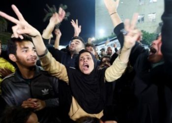 ২০২৩ সালের ৭ অক্টোবর হামাসের নাশকতার পর যুদ্ধবিরতি চুক্তি হতেই এই প্রথম গাজার বাসিন্দাদের উল্লাস লক্ষ্য করল বিশ্ব