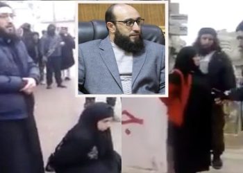 বোরখা পরা মহিলাকে প্রকাশ্যে গুলি করে হত্যা করে “আল্লাহু আকবর” শ্লোগান দিয়ে উল্লাস করল মুসলিমরা