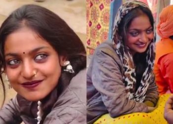 লোকজনের উৎপাতে অতিষ্ঠ হয়ে মহাকুম্ভ ছেড়ে বাড়ি ফিরে গেলেন ভাইরাল গার্ল মোনালিসা