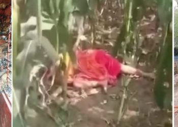 হিন্দু নরসংহার অব্যাহত বাংলাদেশে : রাজশাহীতে ভূট্টা ক্ষেতে বধূর গলা কাটা নগ্ন দেহ উদ্ধার, সাতক্ষীরায় গাছে যুবকের ঝুলন্ত দেহ, সমানে চলছে মন্দির ও মূর্তি ভাঙচুরের ঘটনা