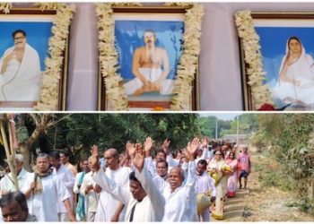 ভাতারের কুমারুন গ্রামে পালিত হল অনুকূল চন্দ্রের জন্ম মহোৎসব