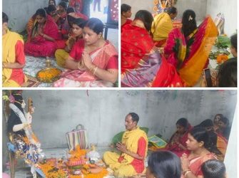 বঙ্গে নজির গড়লেন সাইফুল,তাঁর আয়োজন করা সরস্বতী পুজোয় মাতলেন হিন্দু ও মুসলিম শিক্ষার্থীরা