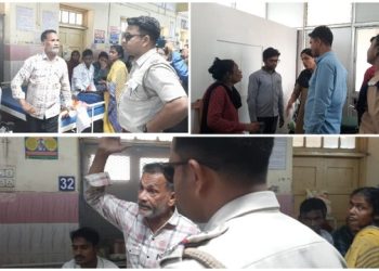 কাটোয়া হাসপাতালে রোগী ও তার পরিবারের রাতভর উৎপাত, আটক রোগী আকবর মল্লিকের স্ত্রী ও ছেলে