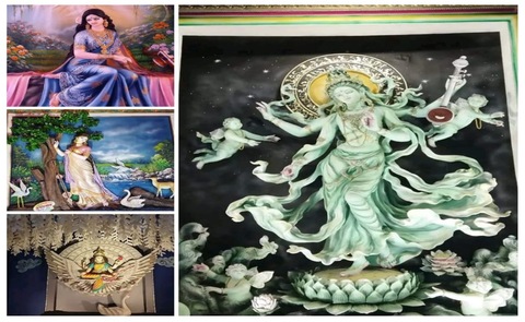 স্ত্রী সরস্বতীর পুজো প্রথম করেছিলেন সৃষ্টির দেবতা ব্রহ্মা, আজ সেই দেবীর আরাধ্য ভূমি বনে গিয়েছে কালনা