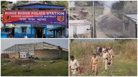 বজবজে গোডাউনে নির্মান সামগ্রী সরবরাহের দায়িত্ব পেতে তৃণমূলের দুই গোষ্ঠীর দেদার বোমাবাজি, শুভেন্দুর কথায় : ‘ডায়মন্ড হারবার মডেল !’