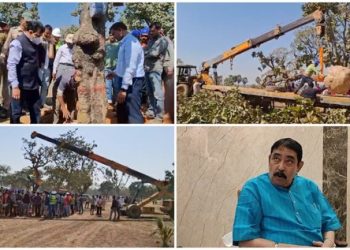 ডেউচা পাঁচামির প্রস্তাবিত কয়লা খনি এলাকায় গাছ পুনর্বাসন শুরু হল, অনুব্রতের কথায় : ‘মমতা ব্যানার্জি প্রত্যেকটা প্রাণকে ভালোবাসে’