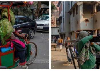 মুজিবুর রহমানের বাড়ি ভাঙচুরের মাঝে দেদার লুটপাট শুরু চালাচ্ছে বুবুক্ষু বাংলাদেশিরা ; রড-গ্রিল-কাঠ যে যা পারছে লুট করছে