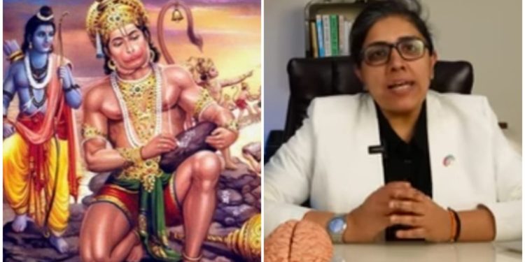 হনুমান চালিশার বৈজ্ঞানিক উপকারিতার কথা জানালেন  নিউরোলজিস্ট ডাঃ শ্বেতা আদাতিয়া