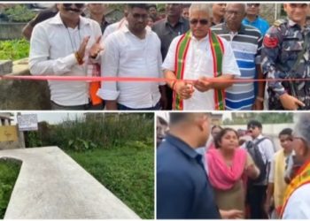 ‘দিলীপ ঘোষের সঙ্গে পাঙ্গা নিও না, ওপর দিয়ে চালিয়ে দেবো’ : রাস্তায় উদ্বোধন করতে গিয়ে তৃণমূলের বাধার মুখে পড়ে অগ্নিশর্মা দিলীপবাবু