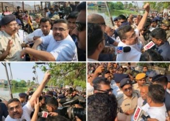 হাওড়ায় পুলিশের এসআই গোলাম মুর্তাজার বিরুদ্ধে মেরে রক্তাক্ত করার অভিযোগ তুললেন শুভেন্দু অধিকারী