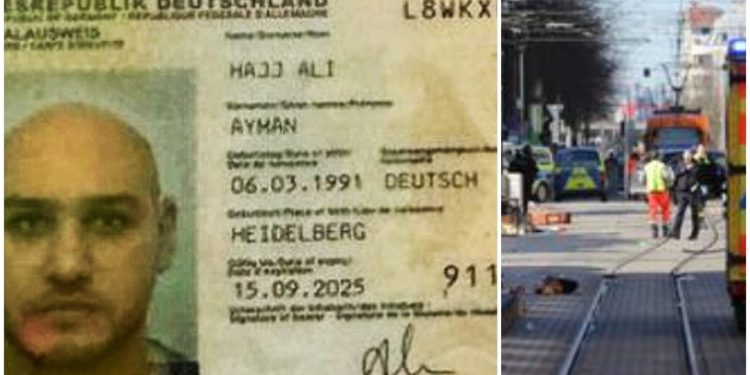 জার্মানিতে ফের গাড়ি হামলা, মৃত ২, আহত অন্তত ১১, হামলাকারী হজ আলি একজন শরণার্থী