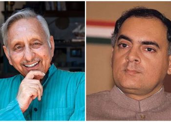 কেমব্রিজে দুবার ফেল করা একজন পাইলট রাজীব গান্ধী প্রধানমন্ত্রী হওয়ায় বিস্ময় প্রকাশ করলেন সহপাঠী মণি শঙ্কর আইয়ার