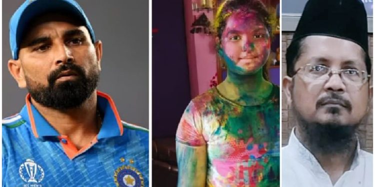 মোহাম্মদ শামির মেয়েকে হোলি খেলতে দেখে চরম রেগে গেলেন মাওলানা শাহাবুদ্দিন রাজভি ; বললেন : ‘এসব শরিয়া বিরোধী… পাপ’